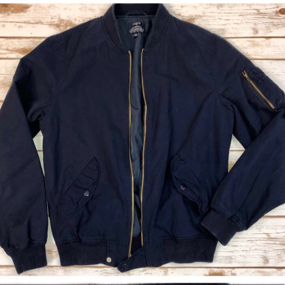 J. Crew Factory Bomber Jacket
